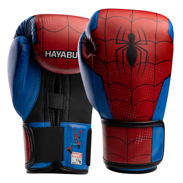HAYABUSA ボクシンググローブ 16oz マーベル スパイダーマン Hayabusa | Marvel Spider-Man Boxing Gloves | Adults & Kids • Hayabusa