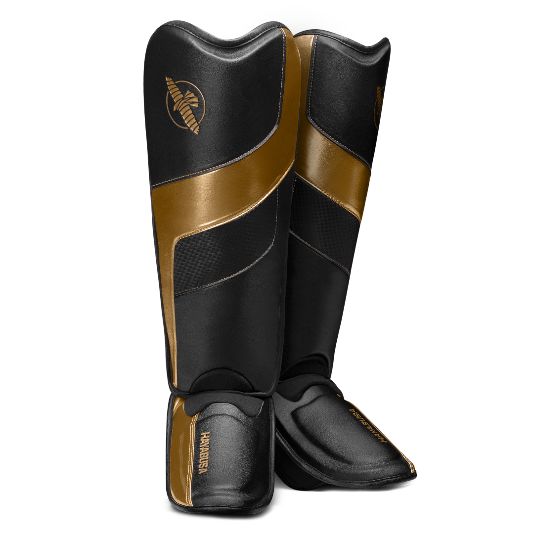 Hayabusa T3 Full Back Shin Guards | Kickboxing & Muay Thai