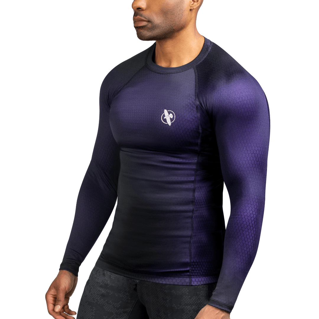Hayabusa Fusion Rash Guard | Longsleeve No-Gi BJJ Rashie • Hayabusa