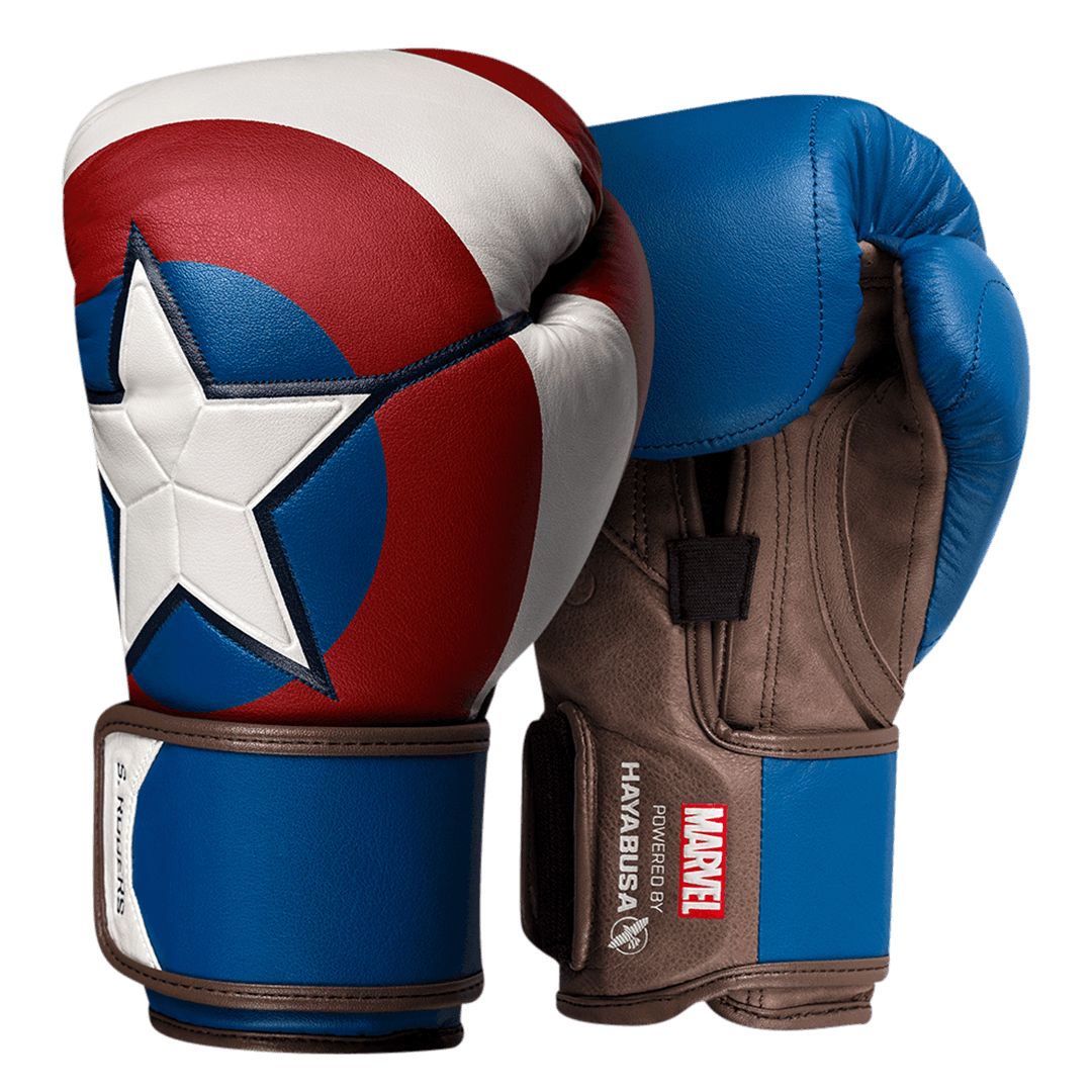 16oz キャプテン・マーベル x ハヤブサ　ボクシンググローブ 新品 Captain America Boxing Gloves | Marvel Hero Elite • Hayabusa