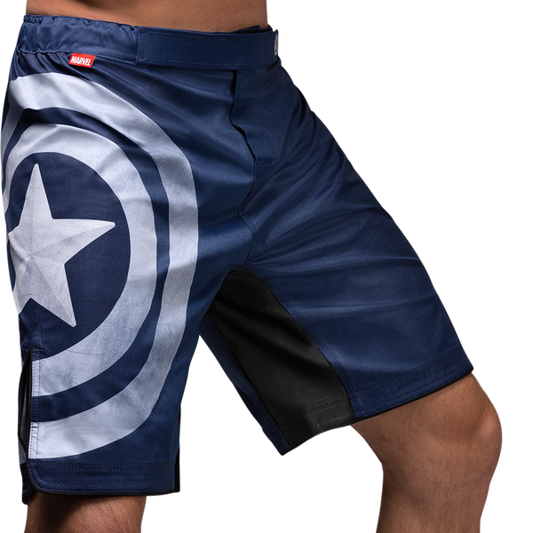 （訳ありセール 格安） Hayabusa Captain America Fight Shorts | Marvel Hero Elite パンツ