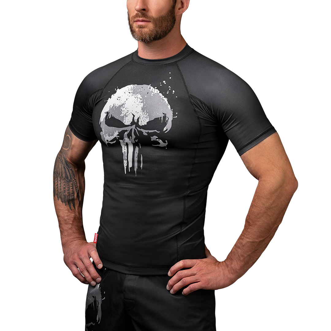 MARVEL Hero Elite Series The Punisher SS Rash Guard by Hayabusa